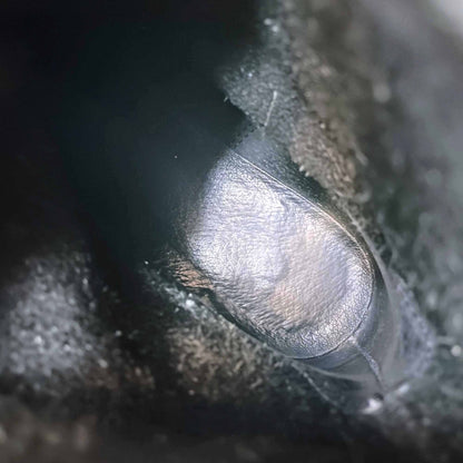 ash reverso black leather ankle moto boots - size 40