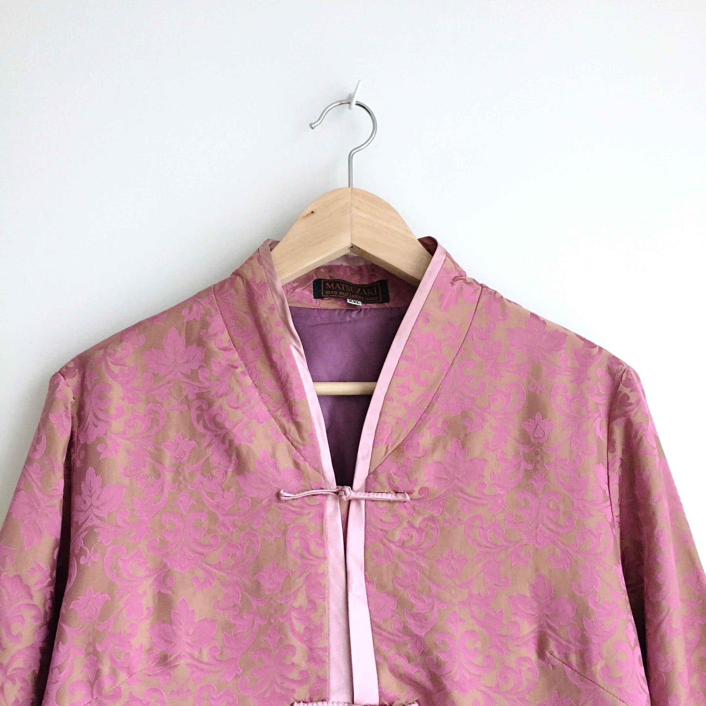 Vintage Asian silk kimono blouse - size XXL