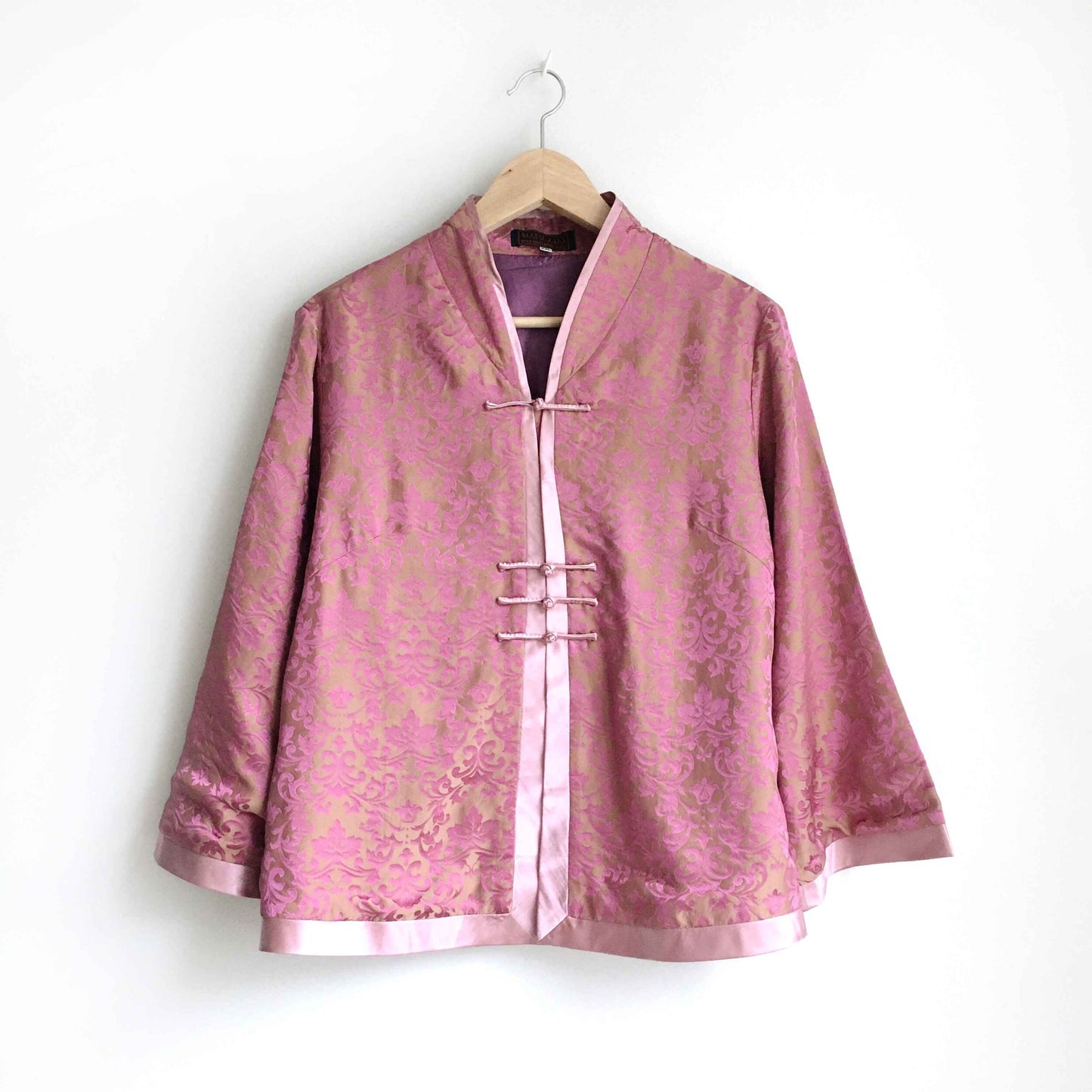Vintage Asian silk kimono blouse - size XXL