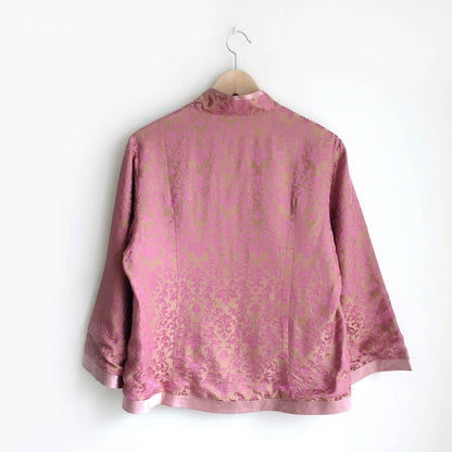 Vintage Asian silk kimono blouse - size XXL