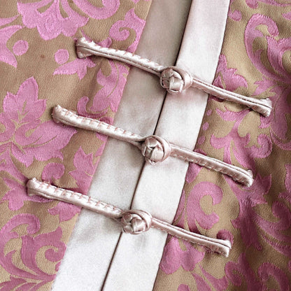 Vintage Asian silk kimono blouse - size XXL