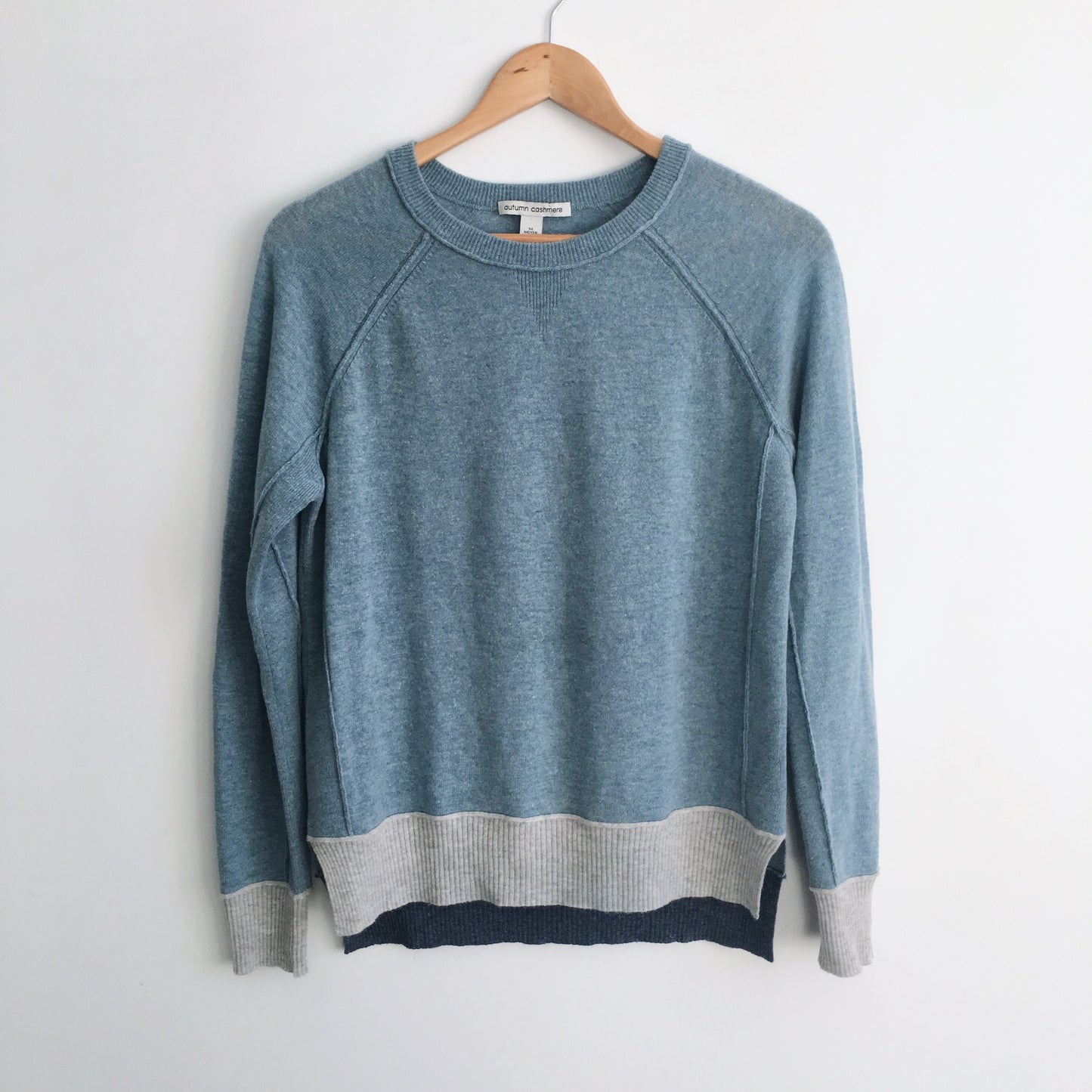 Autumn Cashmere Crewneck Sweater - size Medium