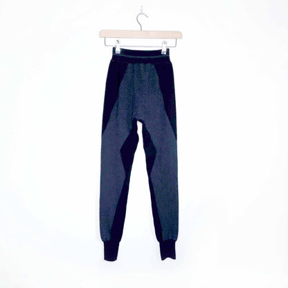 alexander wang wool stretch knit joggers - size medium