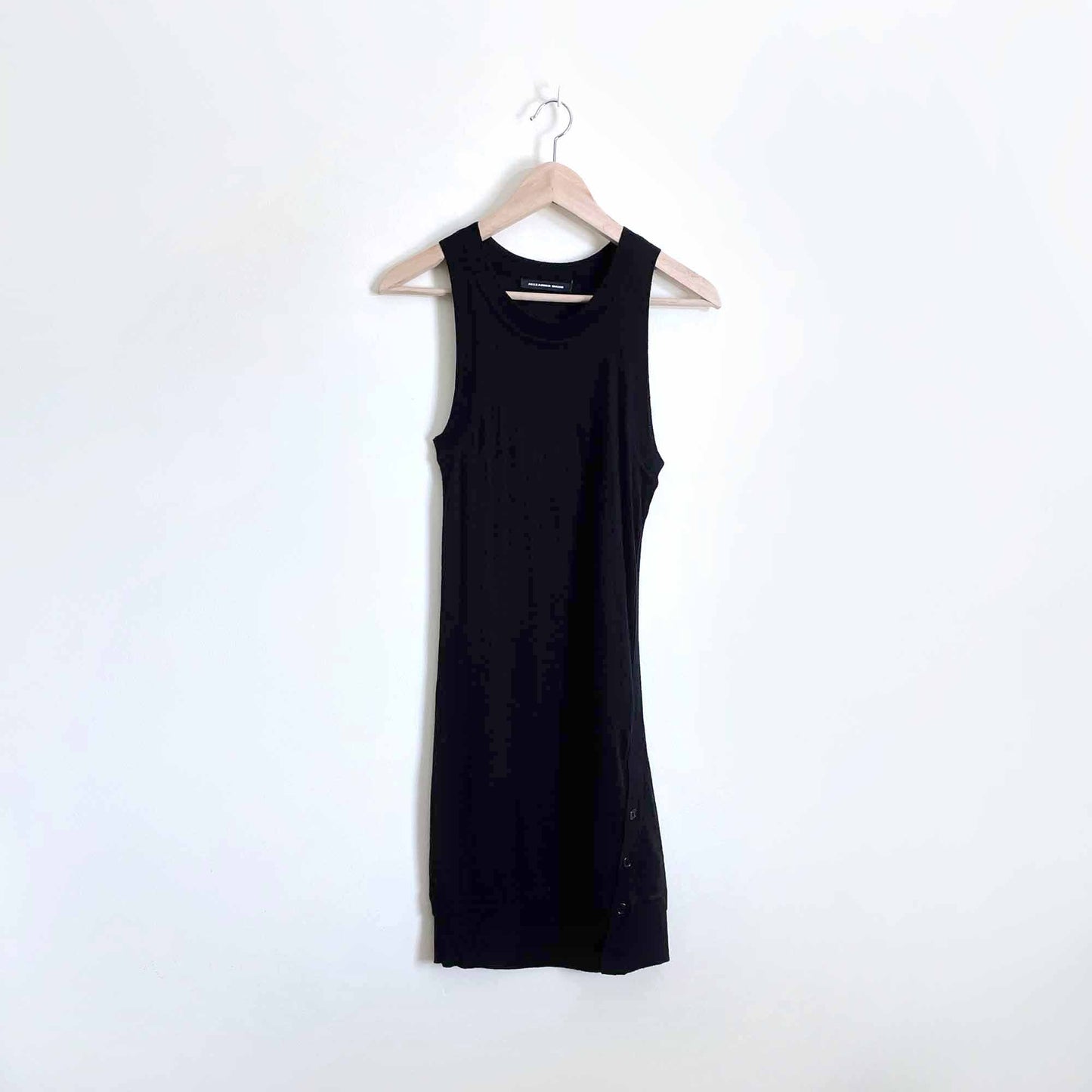 Alexander Wang wool-blend knit tank dress - size Small