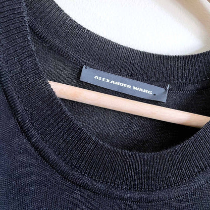 Alexander Wang wool-blend knit tank dress - size Small