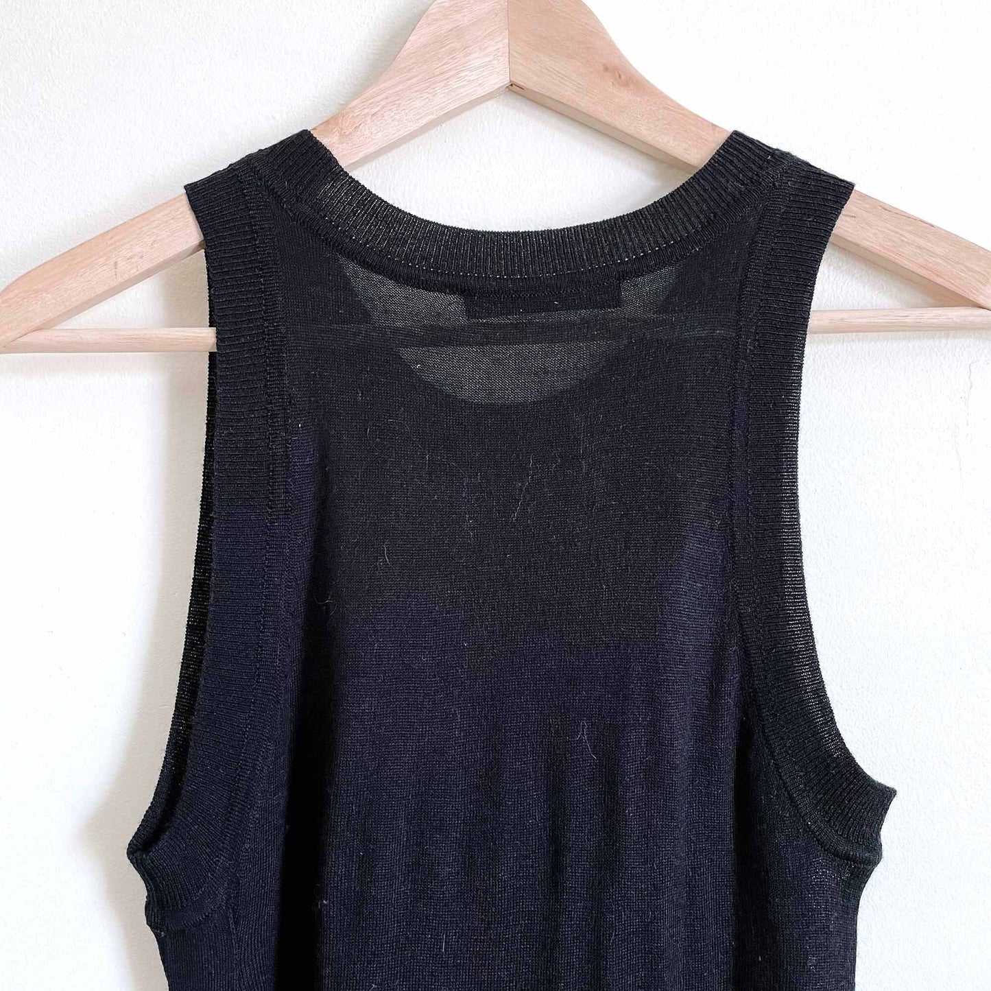 Alexander Wang wool-blend knit tank dress - size Small