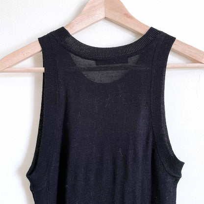Alexander Wang wool-blend knit tank dress - size Small