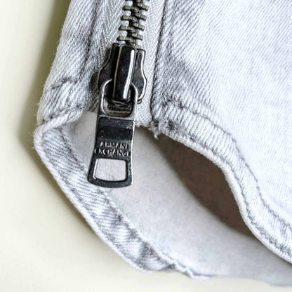 Armani Exchange side zipper denim mini skirt - size 6