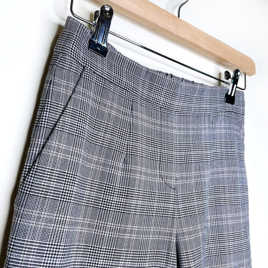 babaton conan check cropped trousers - size 00