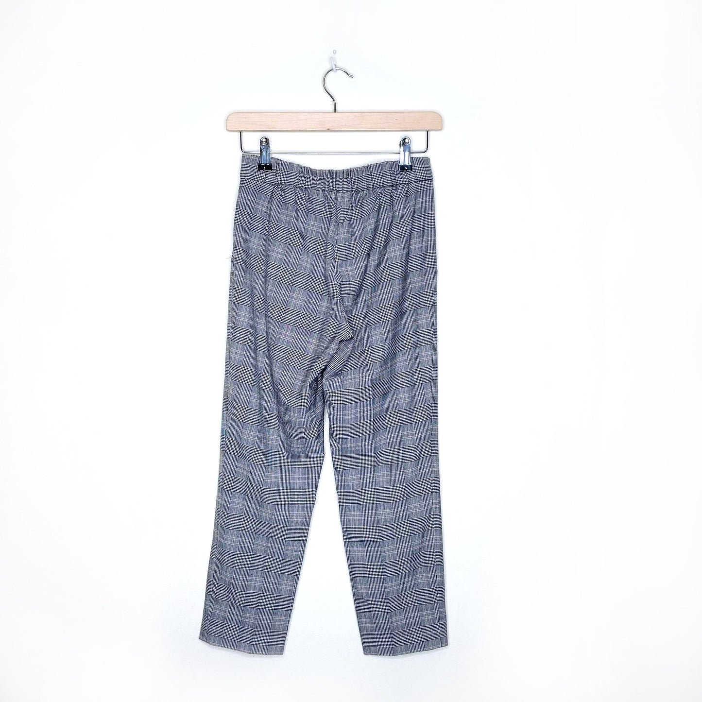 babaton conan check cropped trousers - size 00