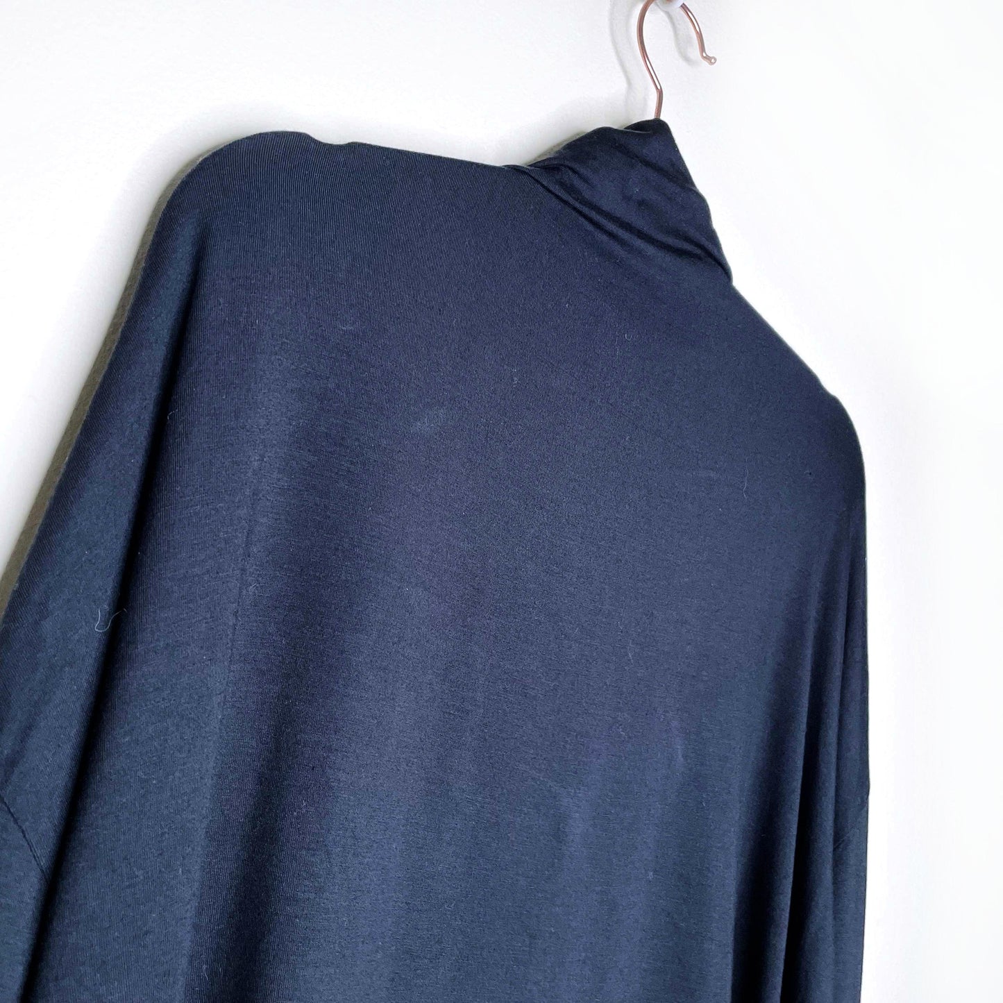 nwt babaton seaton black long sleeve turtleneck - size medium