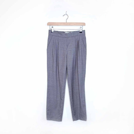 babaton mini houndstooth conan trouser - size 2