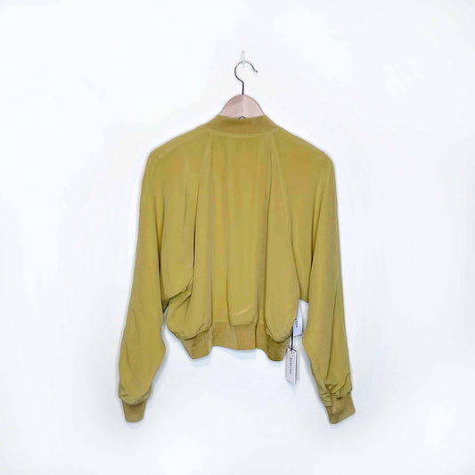 nwt babaton camden acadia bomber jacket - size small