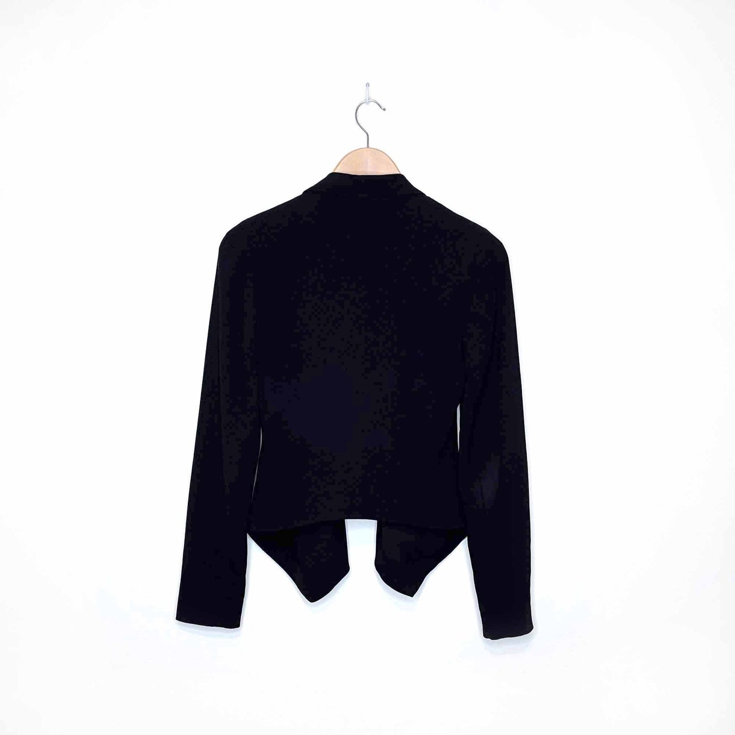 babaton black tuxedo blazer with seamed shoulder - size 4