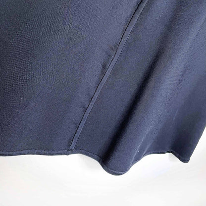 babaton black a line mini skirt - size xs