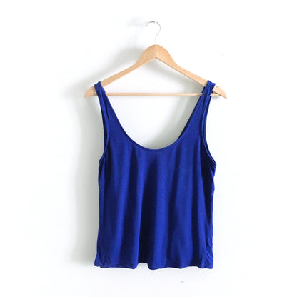 Babaton wrap-back crop tank - size Large