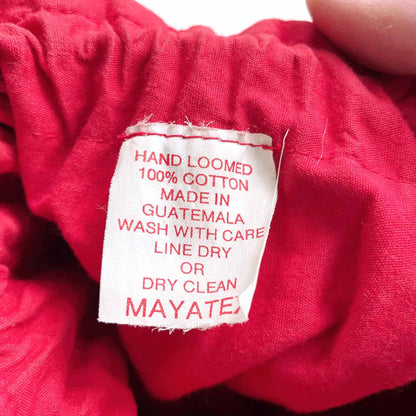 vintage boho hand loomed ikat woven sling backpack