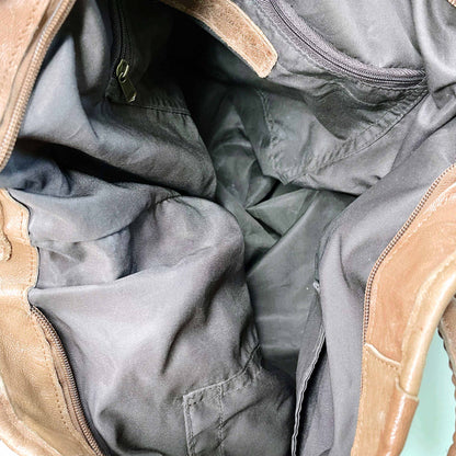 montserrat de lucca benecio diamond leather tote bag