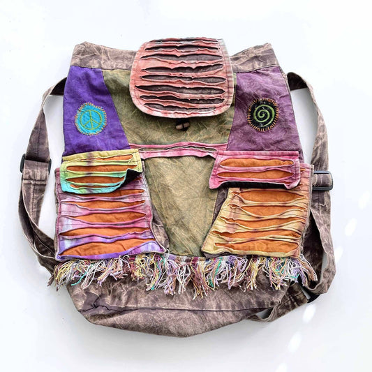 the collection royal boho patchwork backpack
