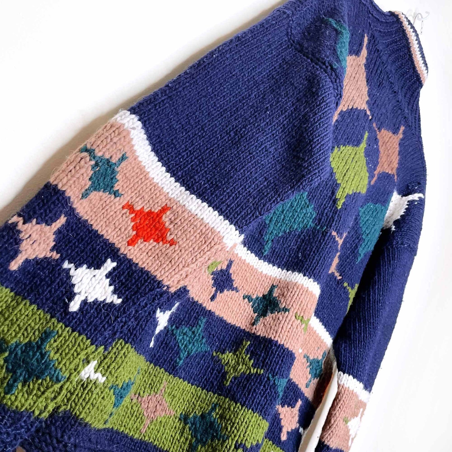 balta imports vintage 100% wool pullover - one size