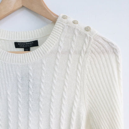 Banana Republic Italian Yarn Wool Sweater NWT - Size xs