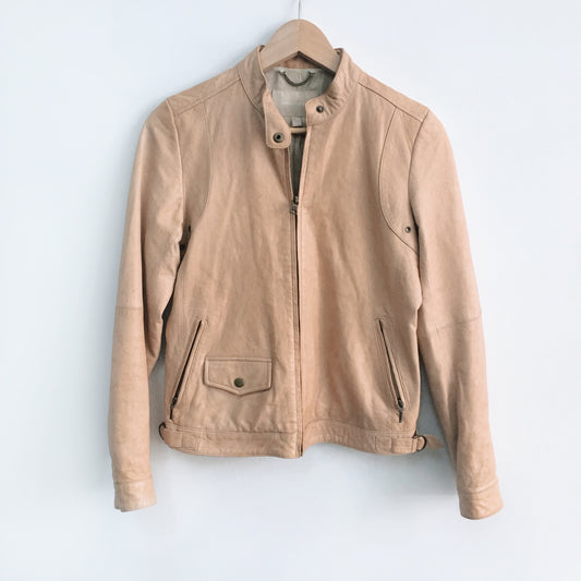 Banana Republic Leather Moto Jacket - size xs