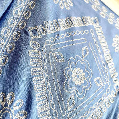 Patrons of Peace embroidered boho sun dress - size Small