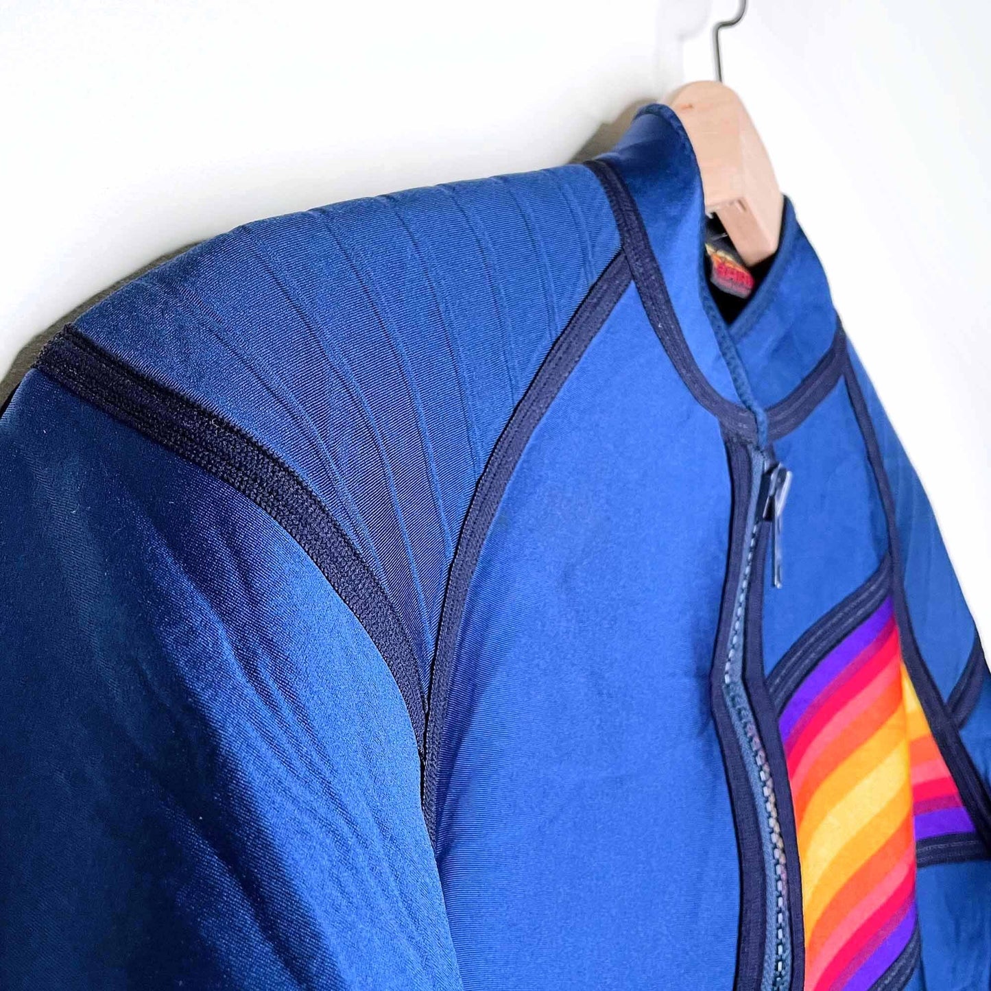 bare rainbow long sleeve wetsuit top - size medium