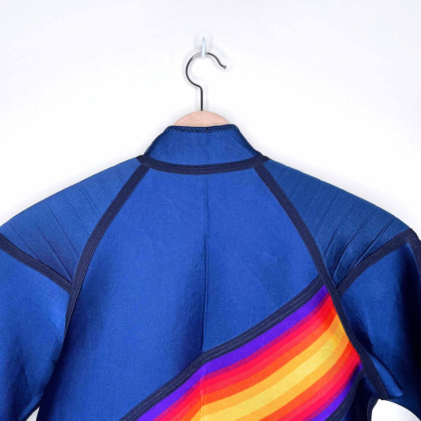 bare rainbow long sleeve wetsuit top - size medium