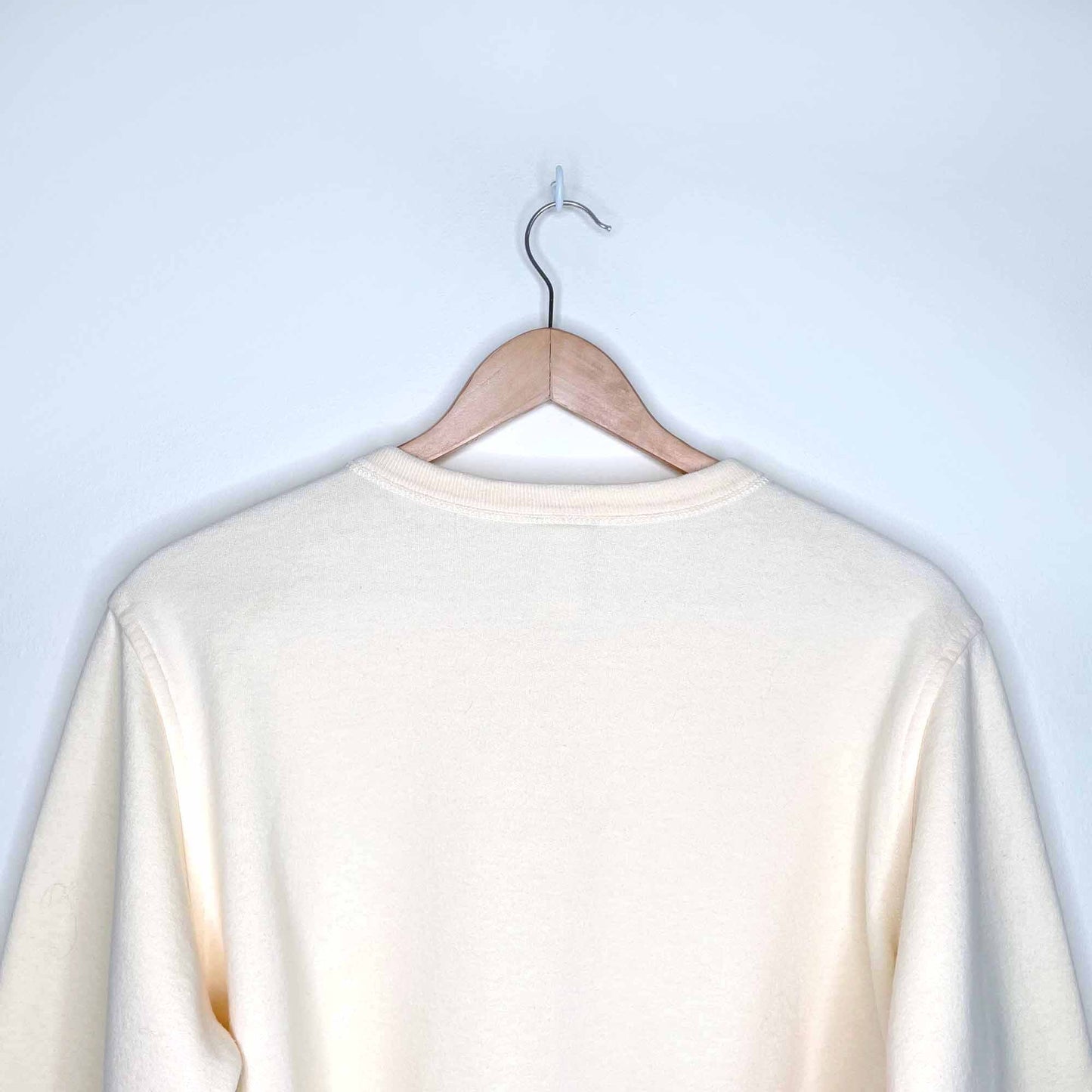 vintage bayou cotton zip-up sweatshirt - size medium