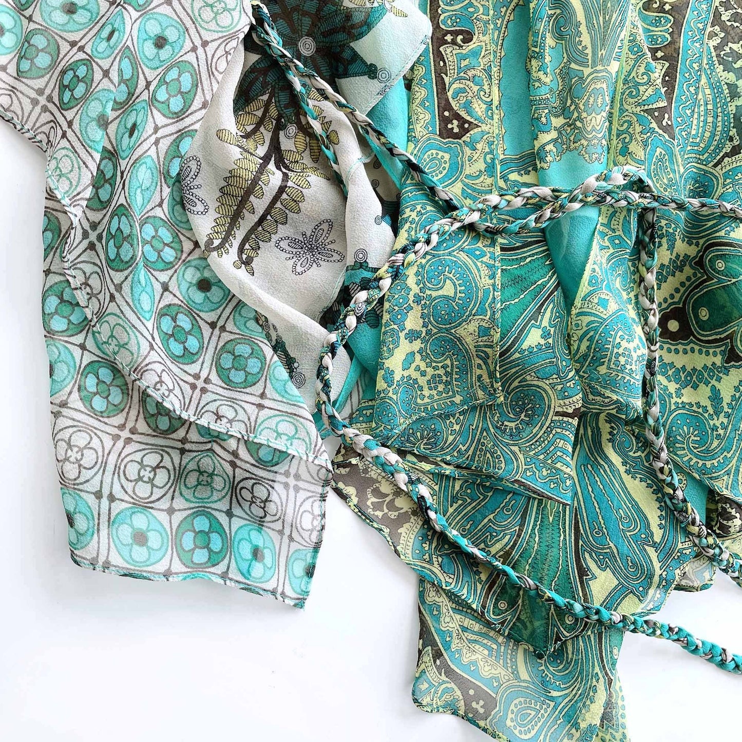 bcbg silk chiffon hanker-chief halter neck top - size xs