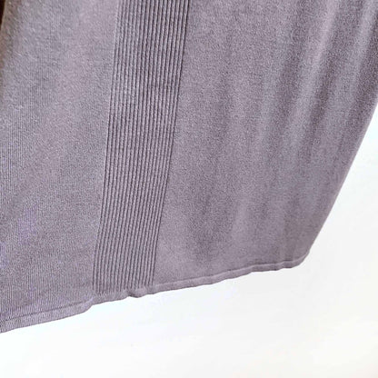 nwt BCBG short sleeve twisted knit v-neck dress - size Large