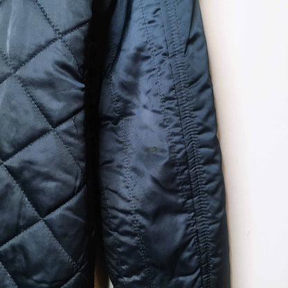 BCBGeneration collarless quilted jacket with faux fur lining - size xs