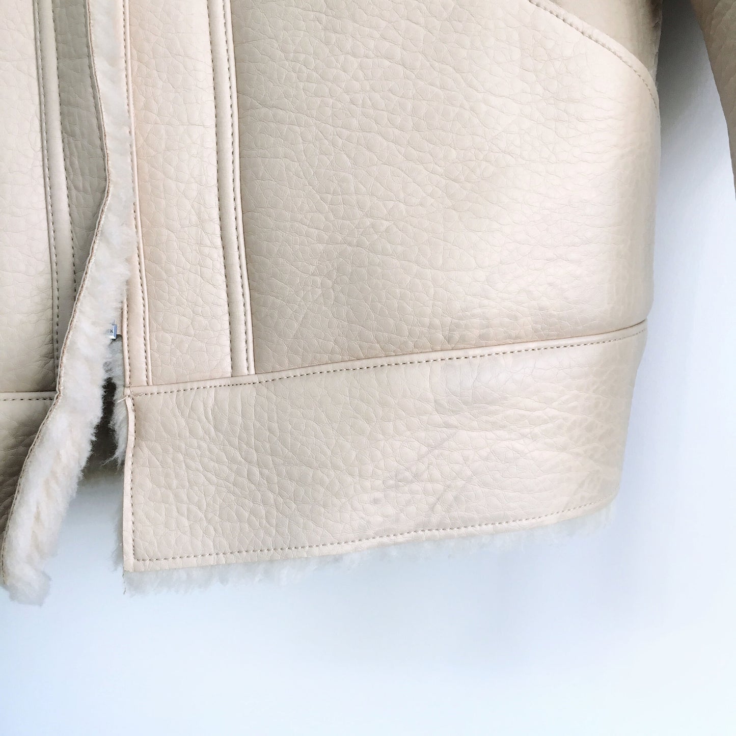 BCBGMAXAZRIA Carlton Aviator Jacket - size xs