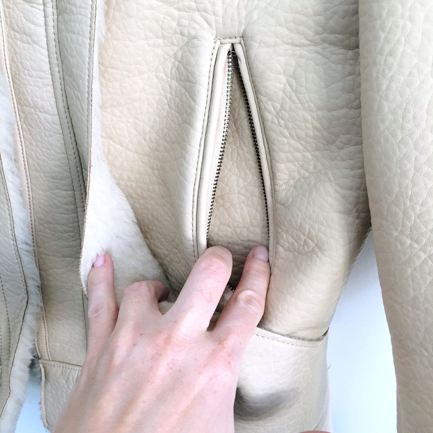 BCBGMAXAZRIA Carlton Aviator Jacket - size xs