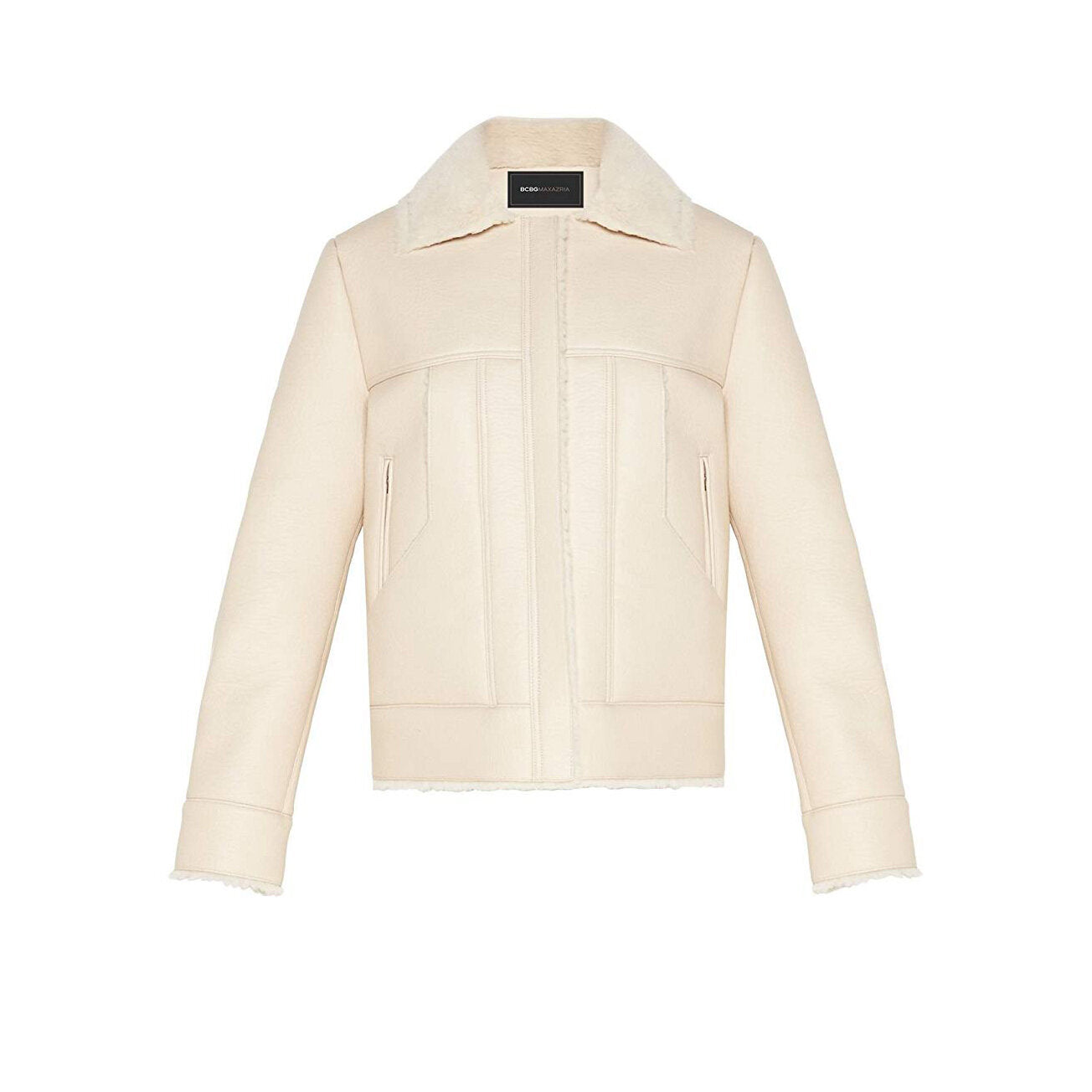 BCBGMAXAZRIA Carlton Aviator Jacket - size xs