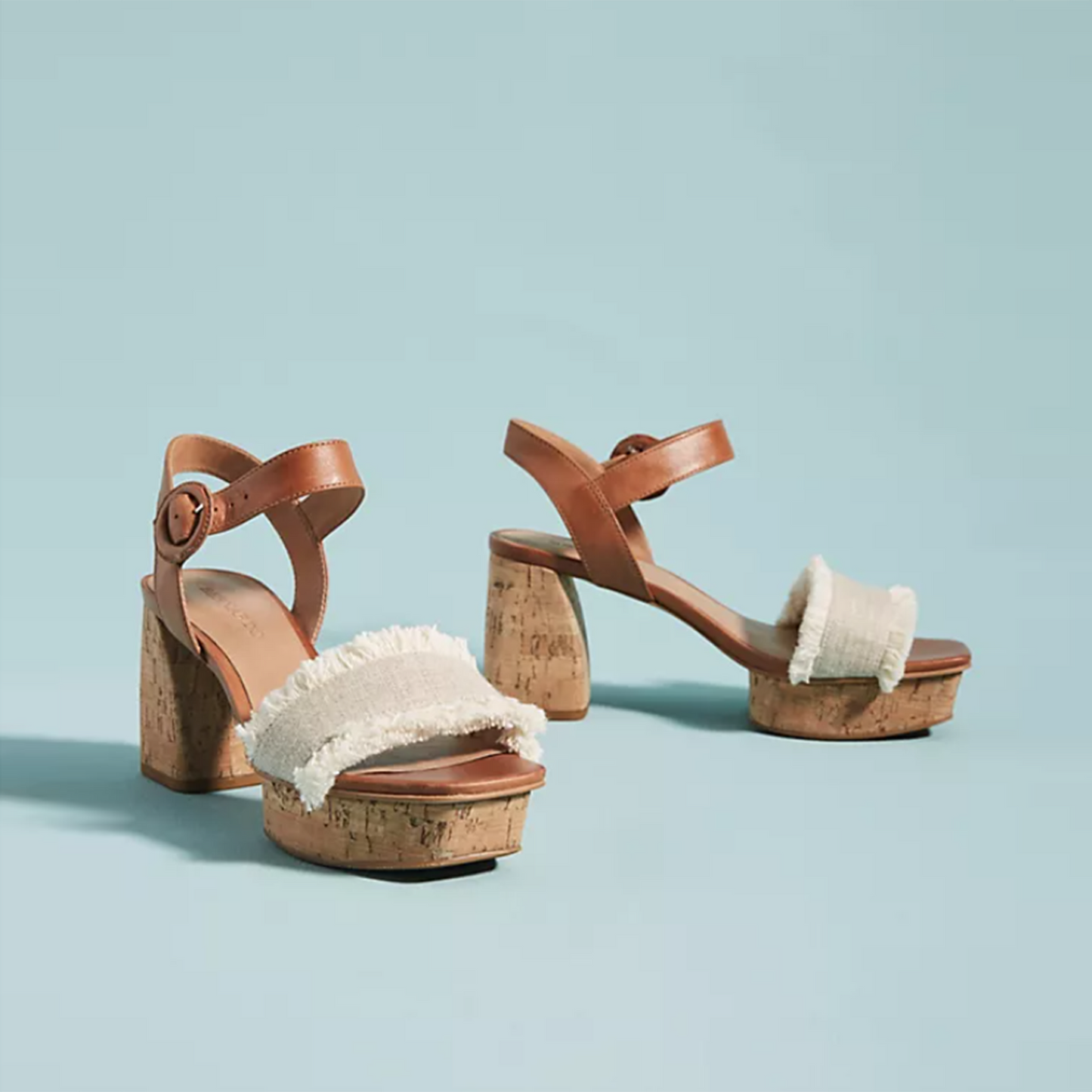 bernardo regan platform sandal heels - size 11