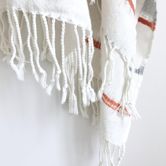 Aussie woven tassel beach wrap - OS
