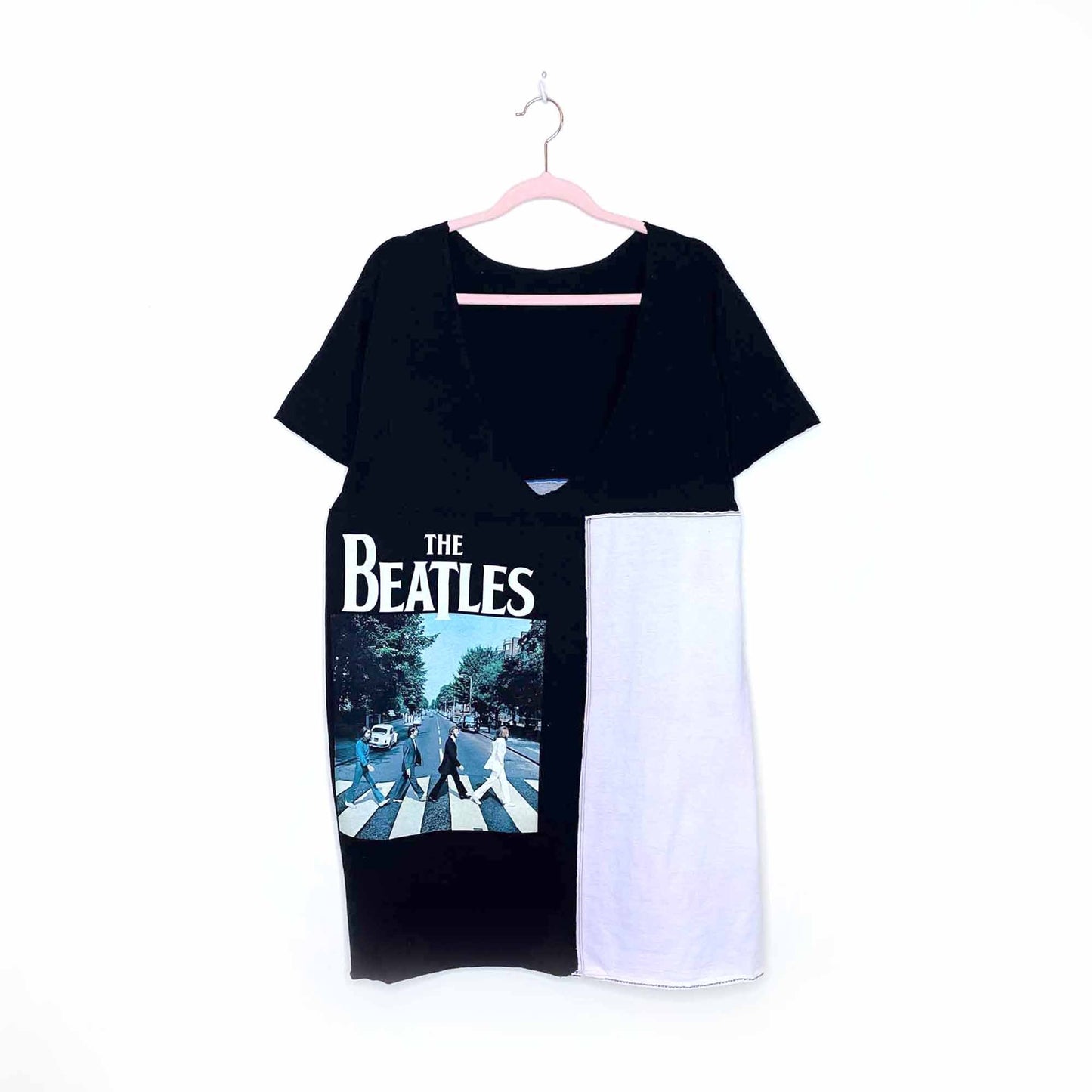 the beatles deconstructed v-neck tee - size xl