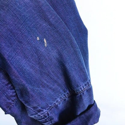 Bella Dahl purple chambray shirt - size xs