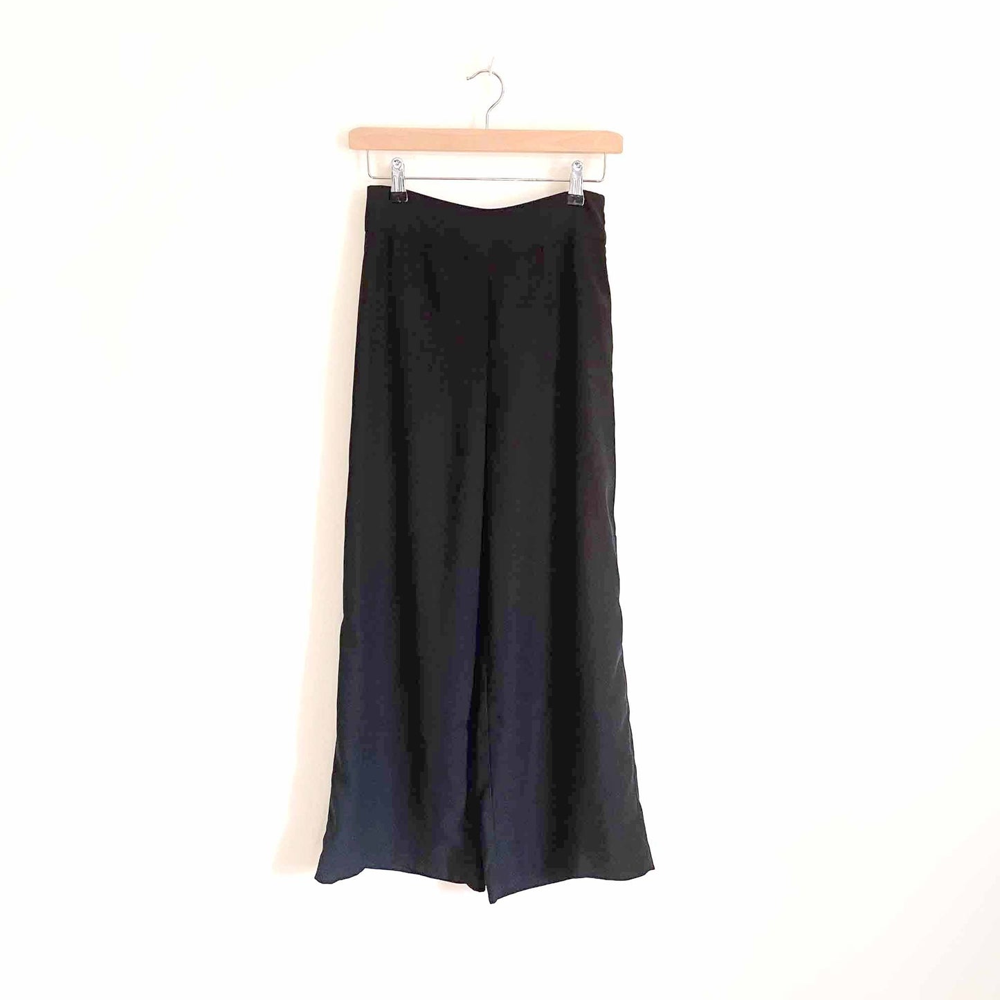 belle vere high rise wide leg culottes - size small