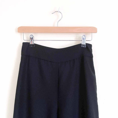 belle vere high rise wide leg culottes - size small