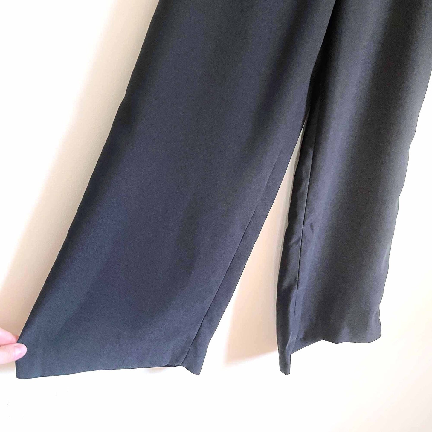 belle vere high rise wide leg culottes - size small