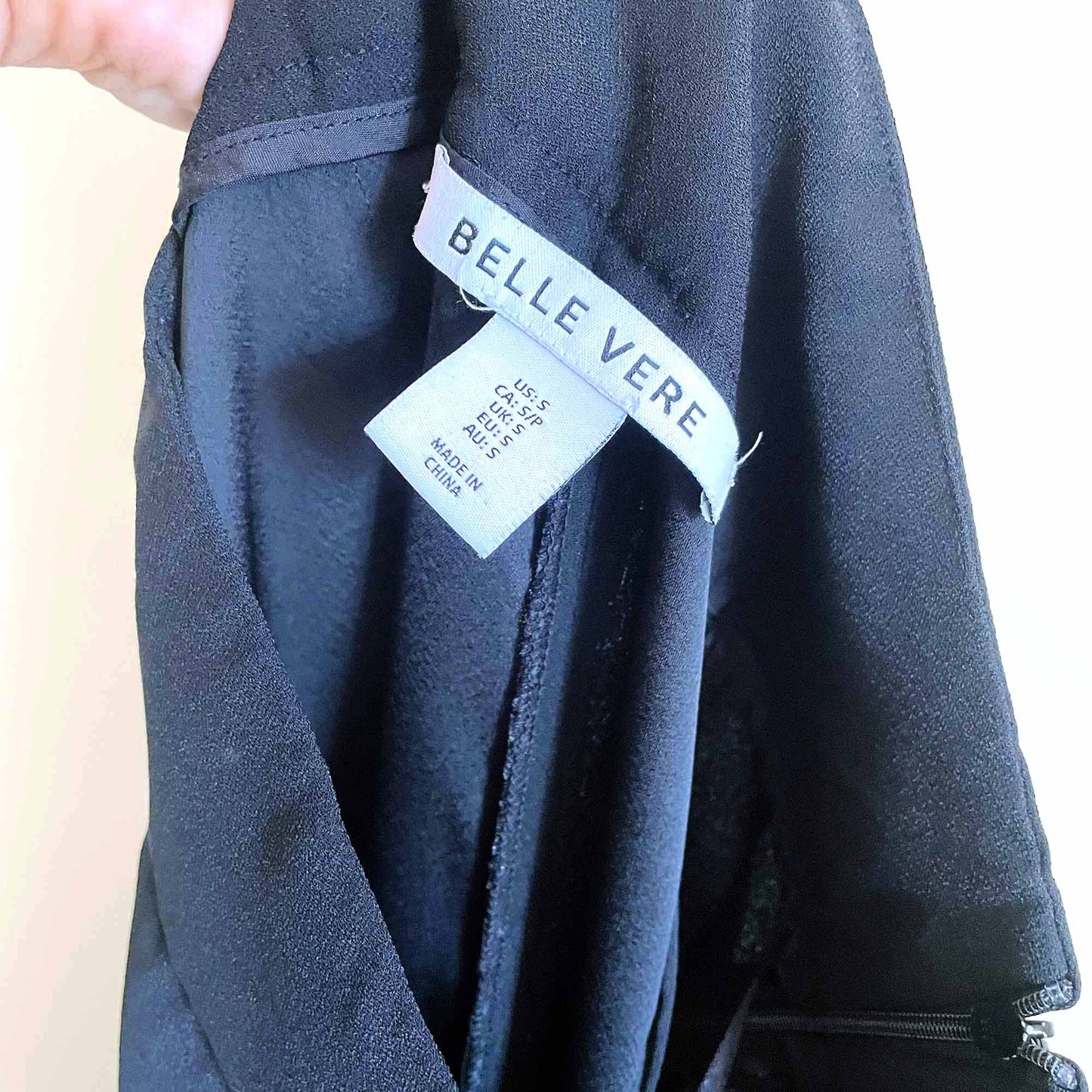 belle vere high rise wide leg culottes - size small