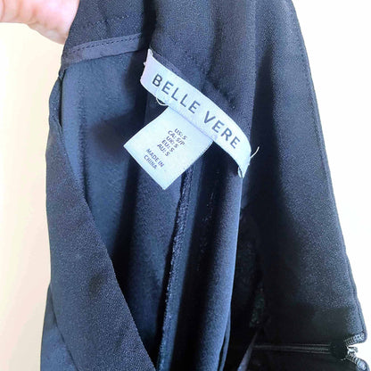 belle vere high rise wide leg culottes - size small