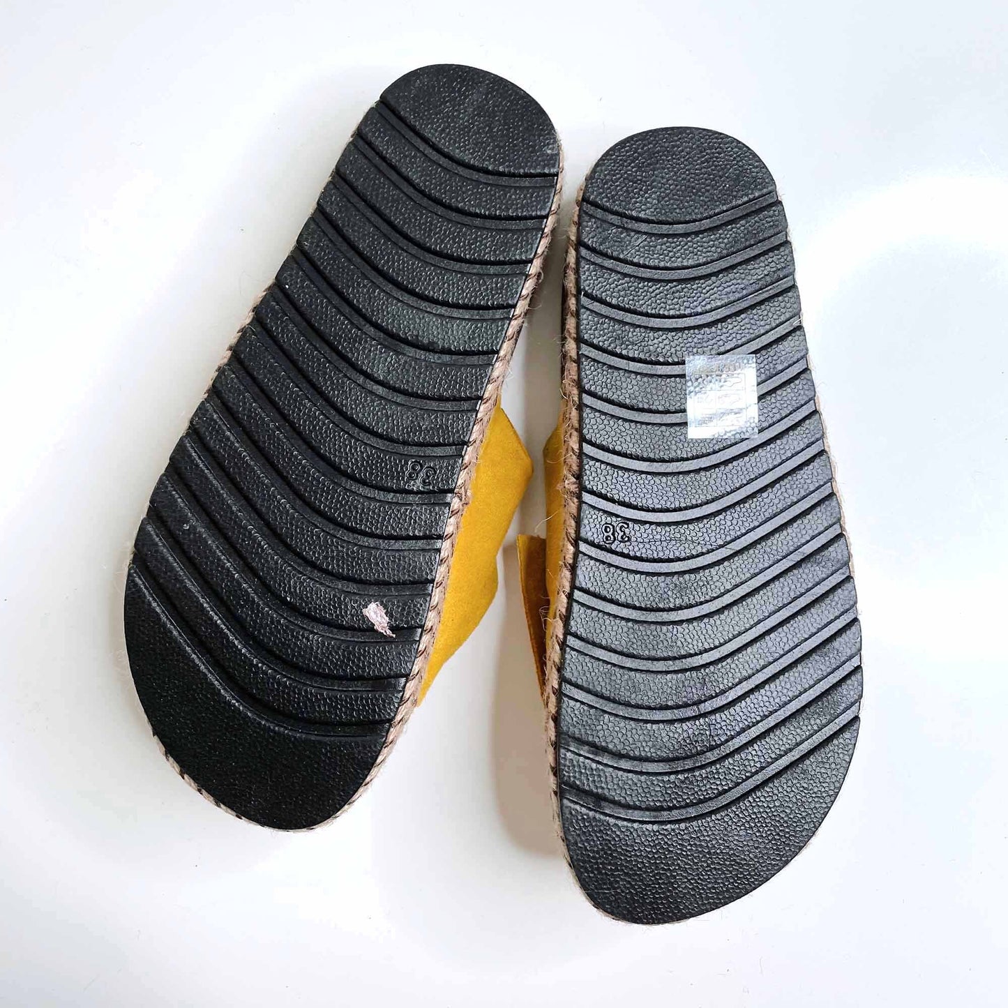 Bellucci platform bow slide sandal - size 38