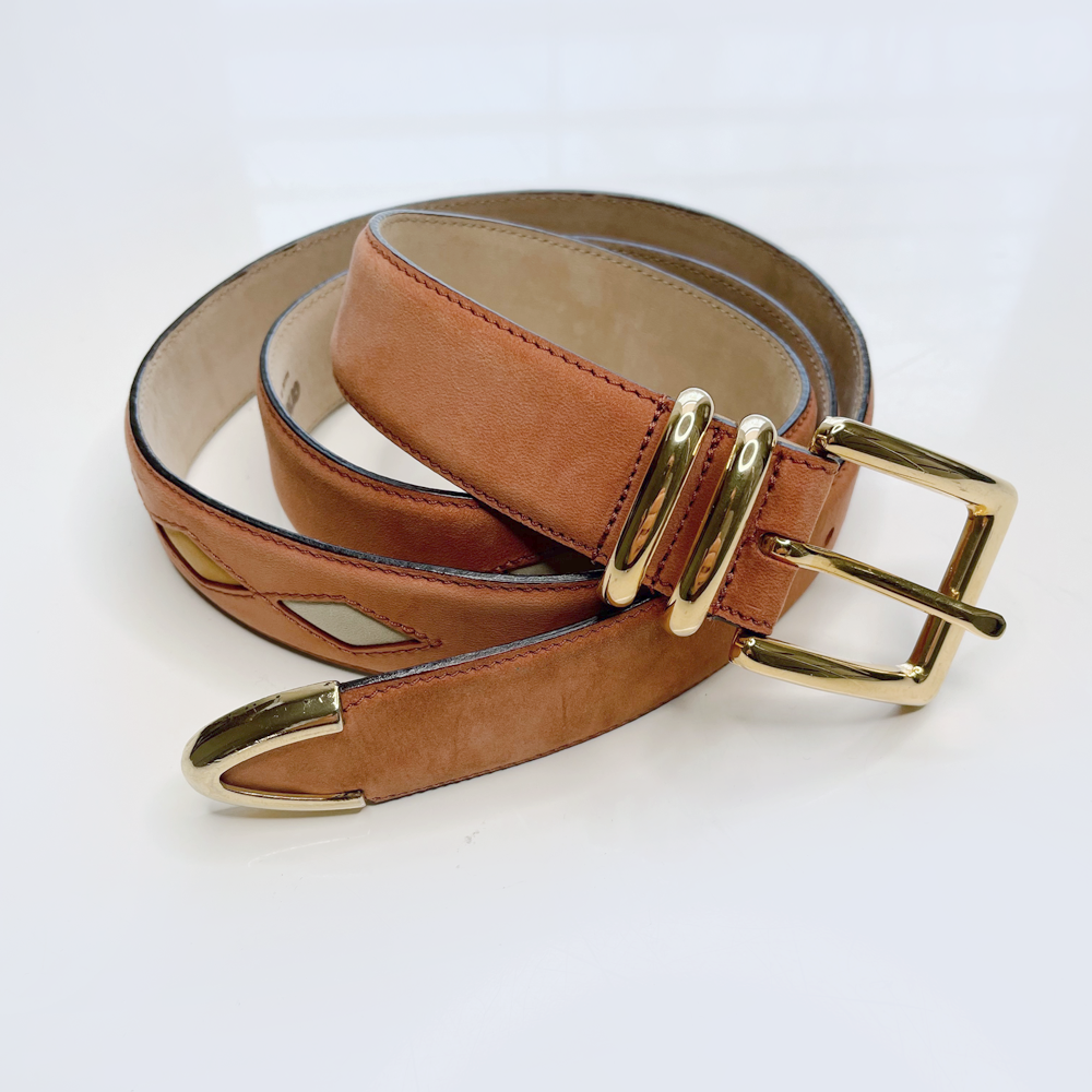 vintage orrogho leather southwestern belt