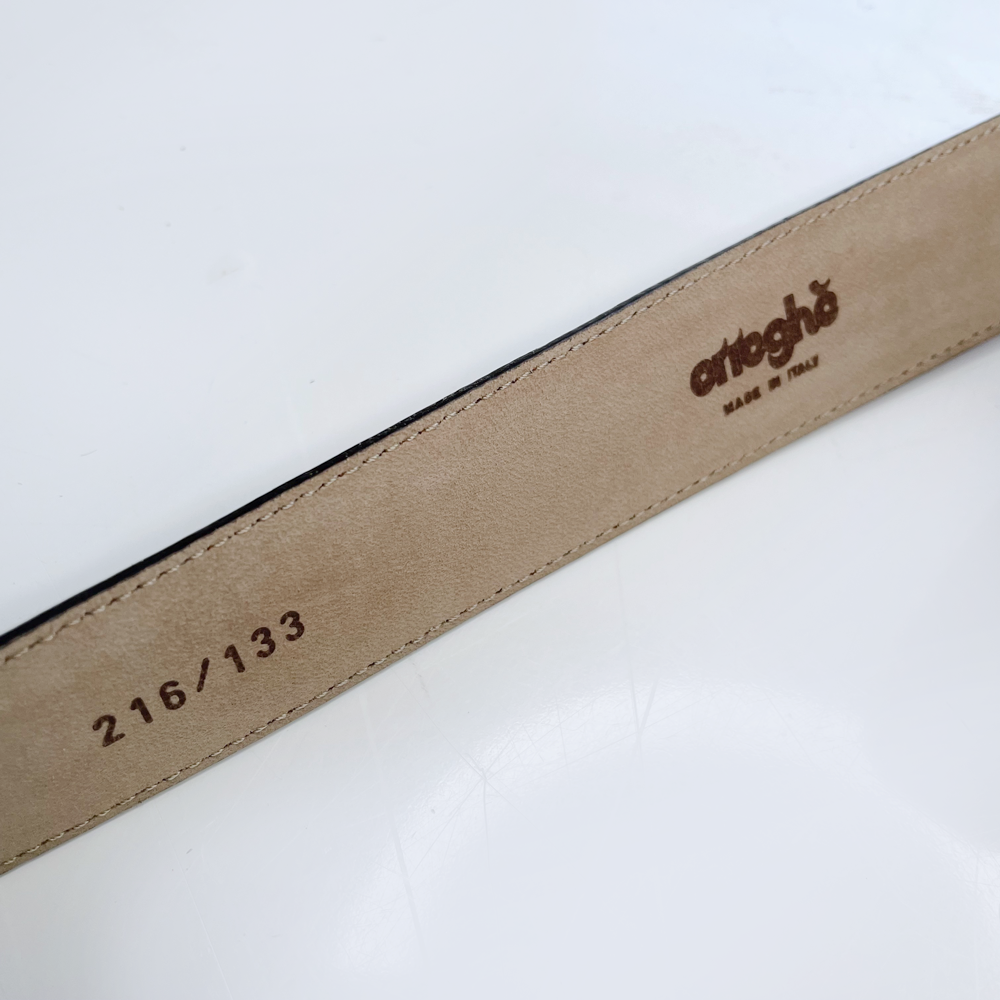 vintage orrogho leather southwestern belt