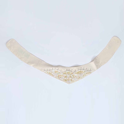 vintage lillie rubin singing sunrise silk belt - medium