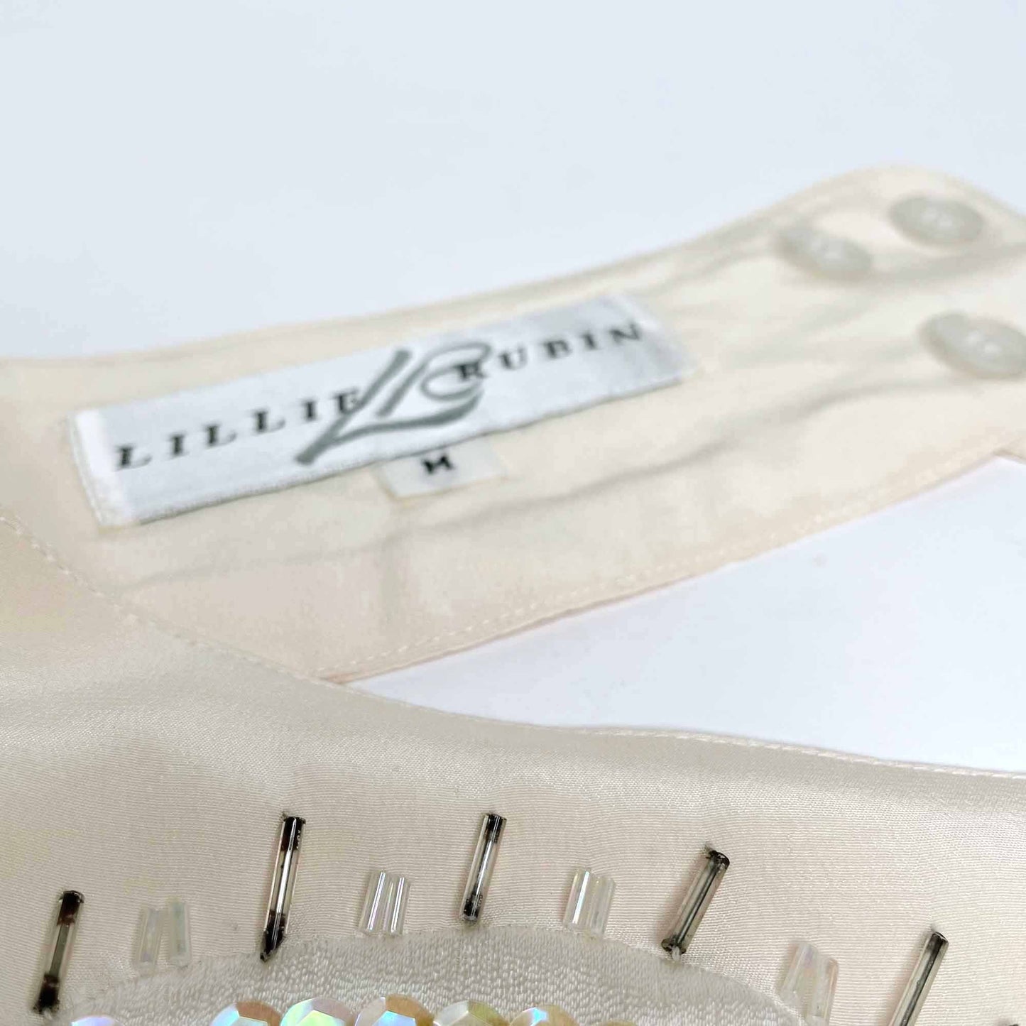 vintage lillie rubin singing sunrise silk belt - medium